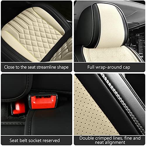 アルミ TIANDU Universal Car Seat Cover Full Set、防水・耐摩耗性スプリットベンチプロテクターデザイン、Car Interior Seat Cover、ほとんどのセダン、SUVに適し