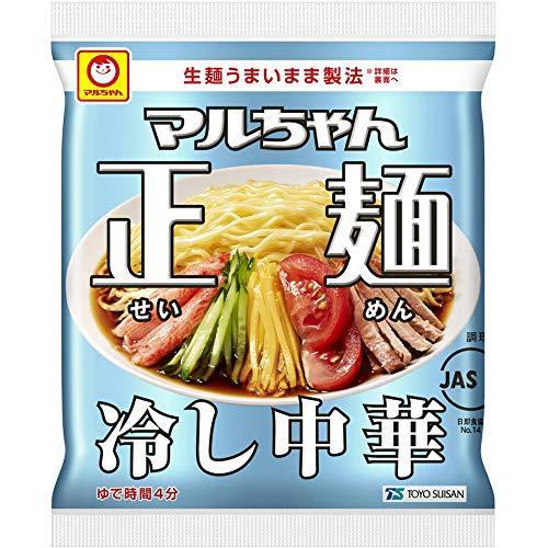 マルちゃん マルちゃん正麺 冷し中華 ５食パック 118g×5袋×6個