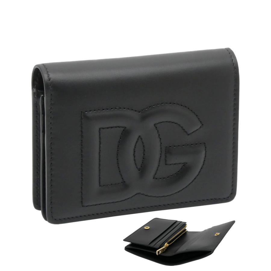 DOLCE&GABBANA ドルチェ&ガッバーナ DGロゴ ウォレット カーフ DOLCE&GABBANA ドルチェ&ガッバーナ DGロゴ ウォレット カーフ