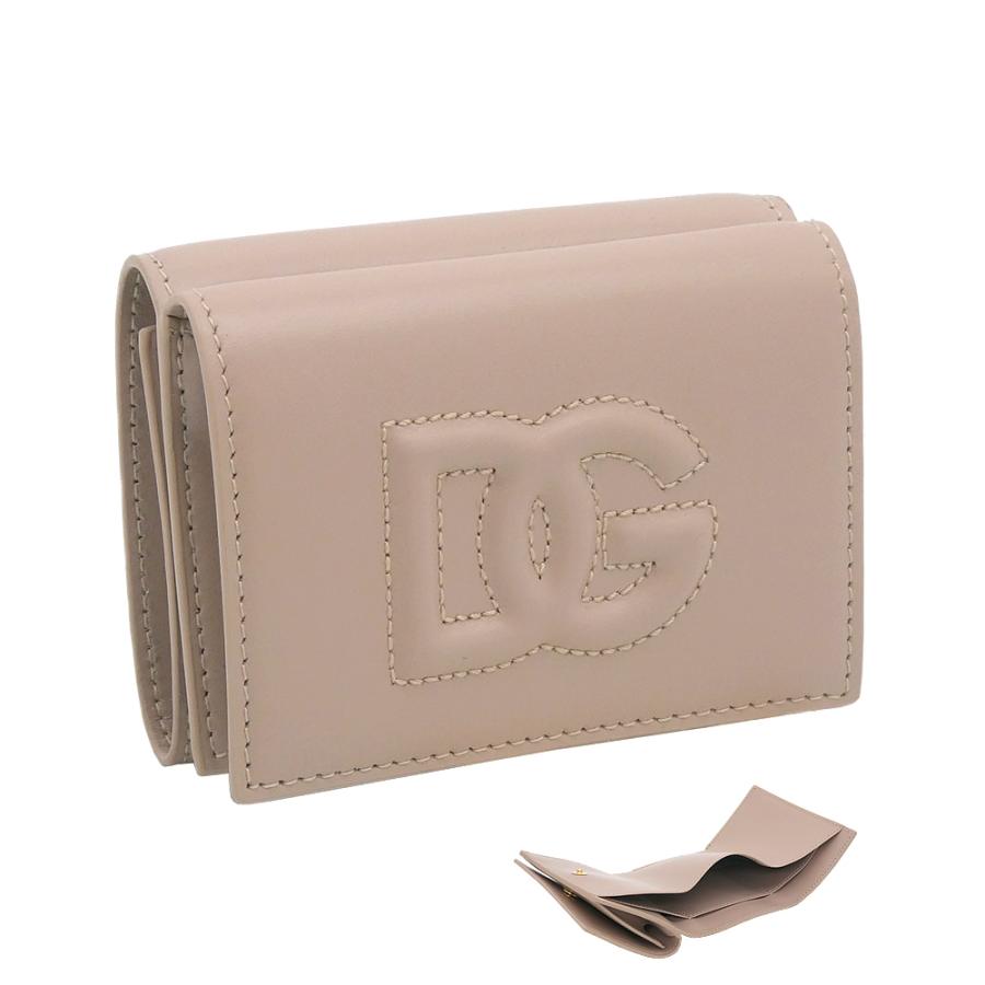 DOLCE&GABBANA ドルチェ&ガッバーナ DGロゴ フレンチフラップ DOLCE&GABBANA ドルチェ&ガッバーナ DGロゴ フレンチフラップ