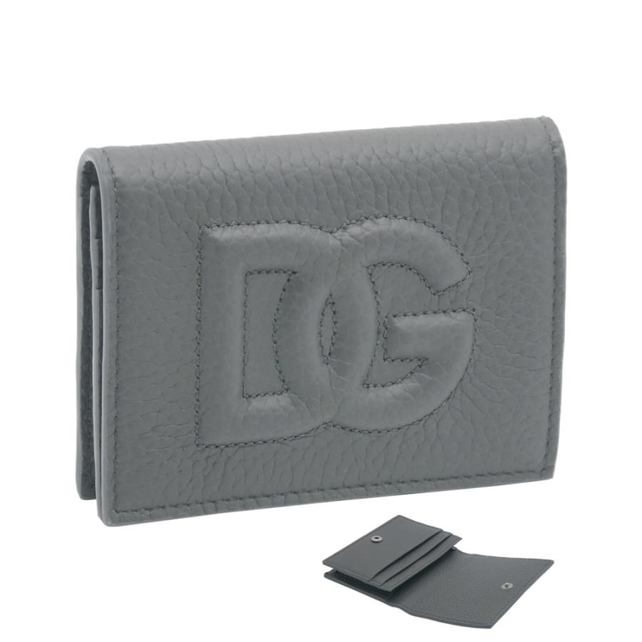 ドルチェ＆ガッバーナ DOLCE&GABBANA DGロゴ カードケース BP1643AT48980748 ドルガバ 立体的DGロゴ 名刺ケース グレー メンズ 【新品 新作 未使用 正規品】 DOLCE&GABBANA（ドルチェ & ガッバーナ） DOLCE&GABBANA DGロゴ カード