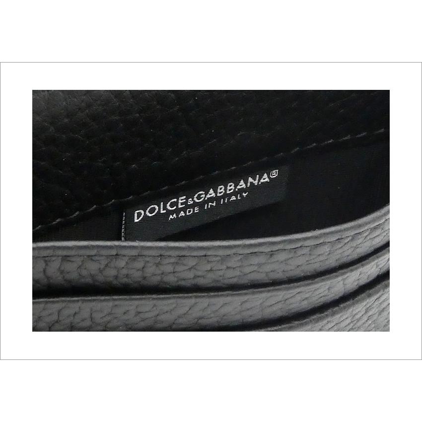 ドルチェ＆ガッバーナ DOLCE&GABBANA DGロゴ カードケース BP1643AT48980999 ドルガバ 立体的DGロゴ 名刺ケース ブラック メンズ｜sorfege｜04