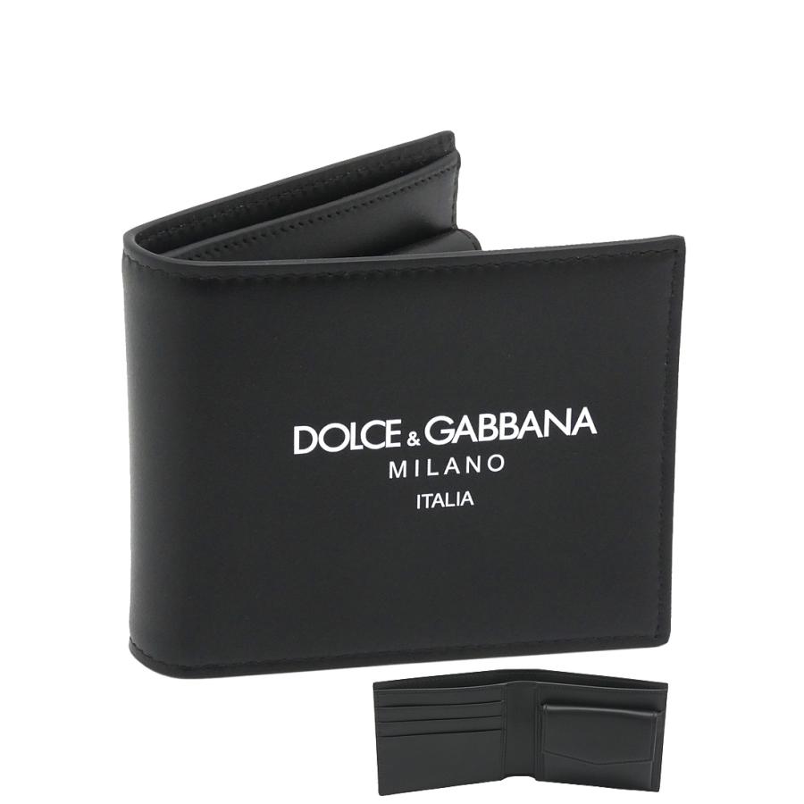 DOLCE&GABBANA ドルチェ＆ガッバーナ バイフォールドウォレット カーフ  