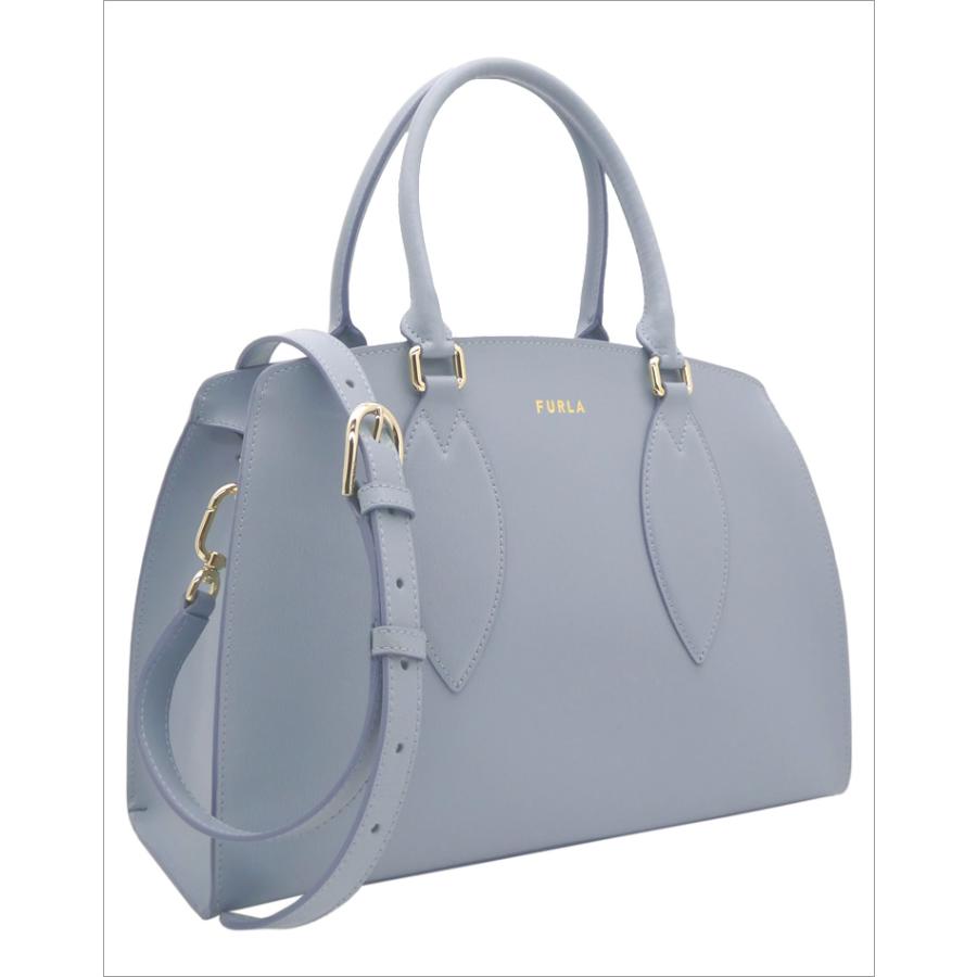 FURLA フルラ DORIS M トートバッグ AVIO LIGHT g ブルー系 