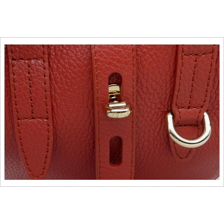 FURLA フルラ NET トート ミニ CHILI OIL レッドオレンジ FURLA フルラ NET トート ミニ CHILI OIL レッドオレンジ
