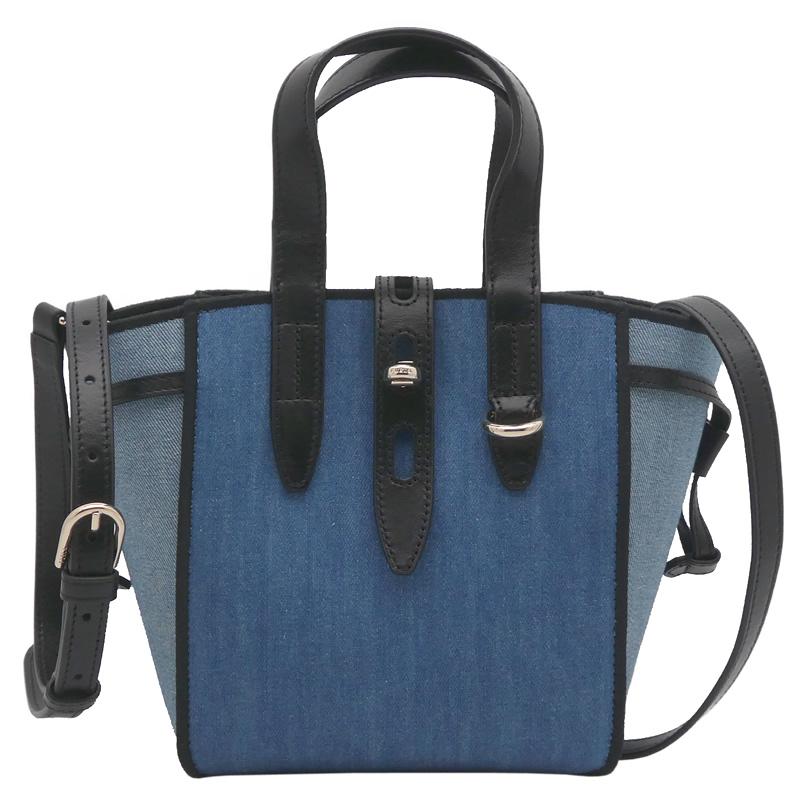 FURLA フルラ NET トート ミニ TONI BLU DENIM デニムブルー 
