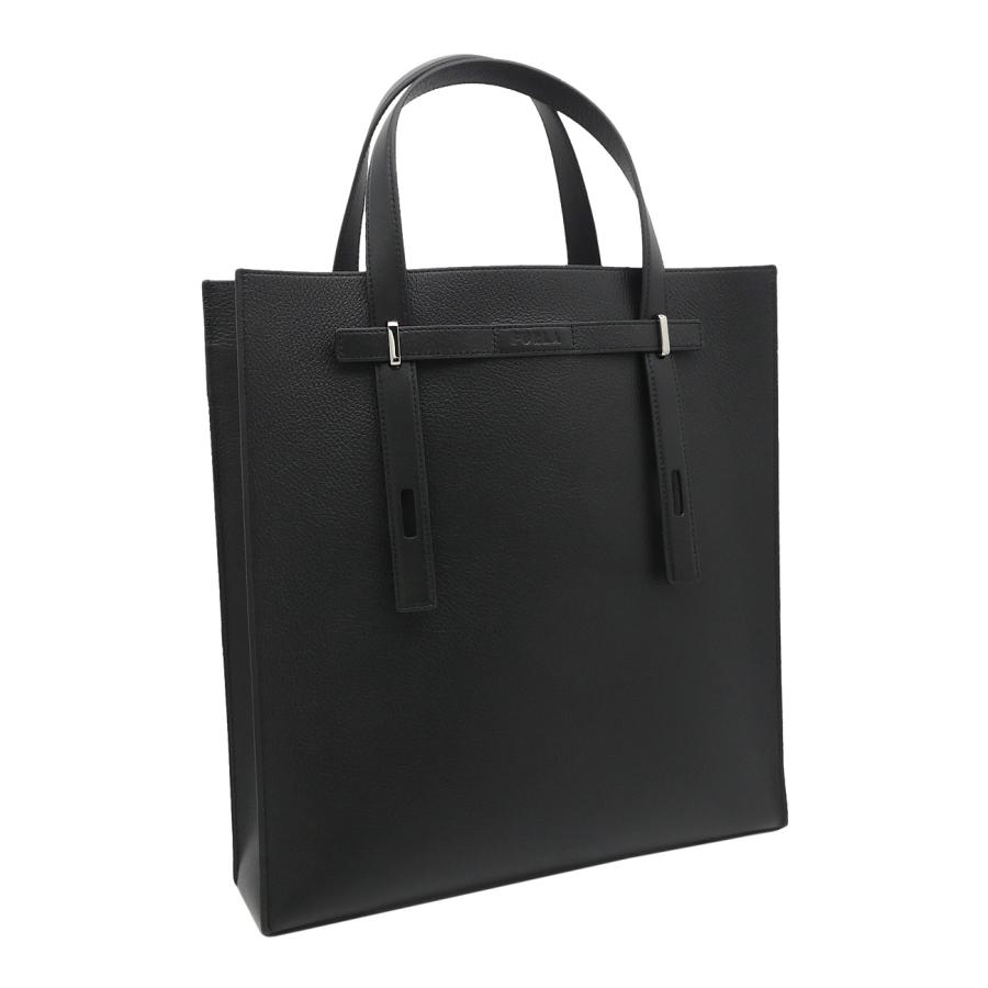 ✨美品✨フルラ　ジョーヴェ　トートバッグ　　A4可　2way　舟型　自立　黒 フルラ（FURLA） ジョーヴェ L カジュアルトートバッグ