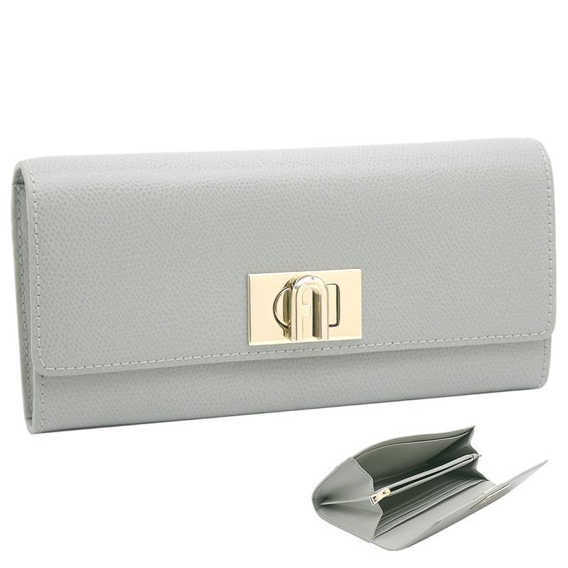FURLA フルラ Furla 1927 長財布 XL CENERE ライトグレー系 