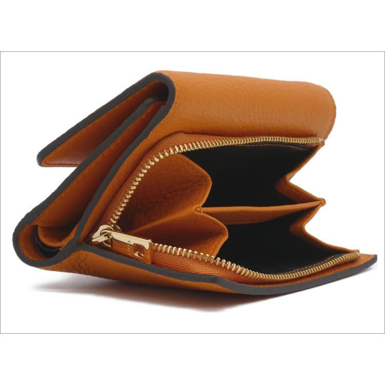 FURLA フルラ BABYLON コンパクト財布 S Mandarin オレンジ  