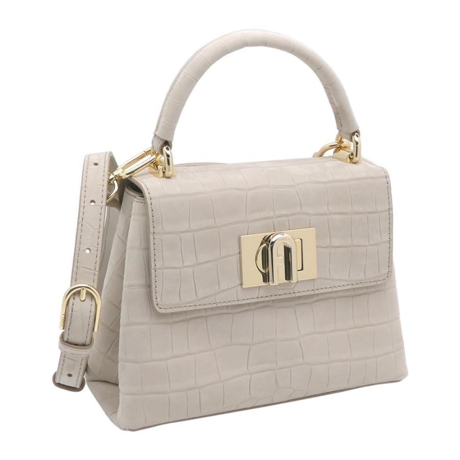 フルラ FURLA 1927 トップハンドル ミニ FULLMOON ベージュ系 