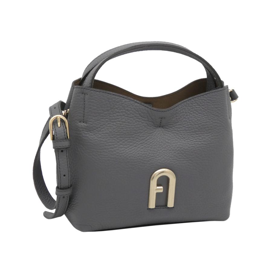 FURLA フルラ PRIMULA ショルダーバッグ ミニ SOIL ダークグレー FURLA フルラ PRIMULA ショルダーバッグ ミニ SOIL ダークグレー