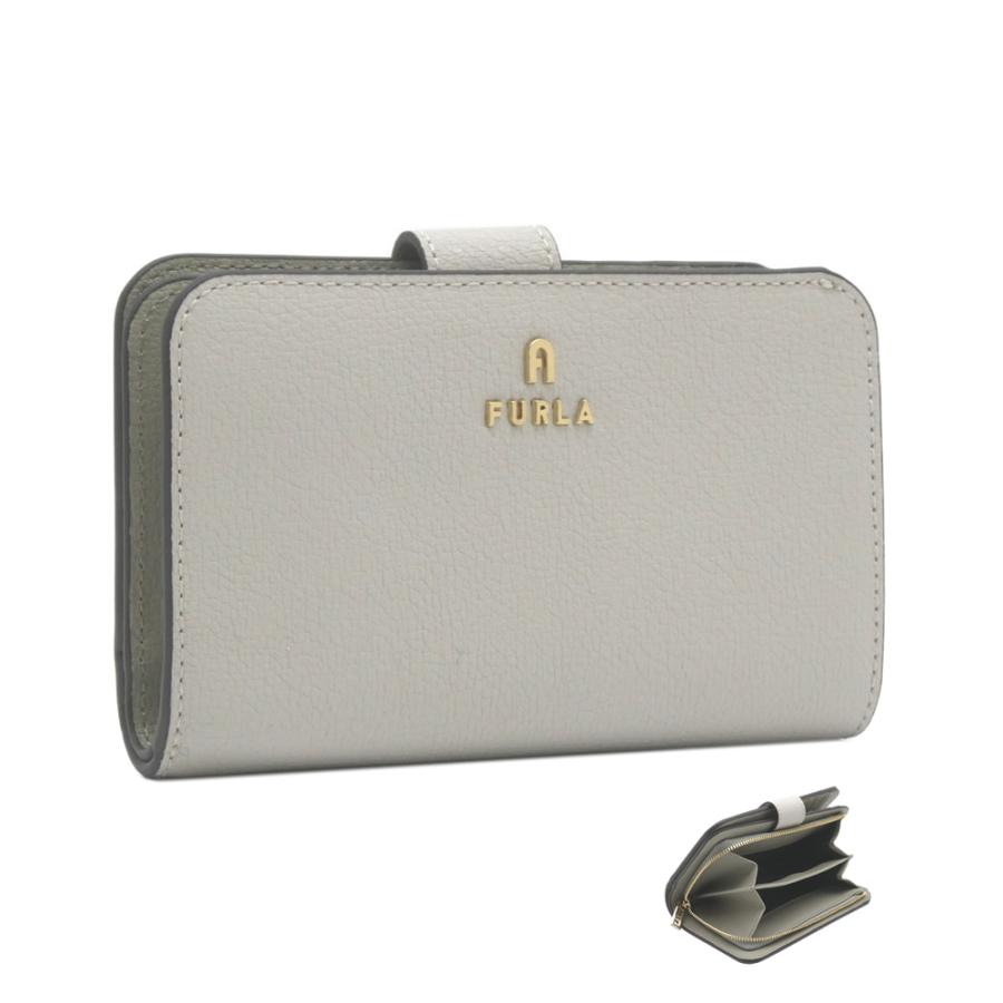 フルラ FURLA MAGNOLIA コンパクト財布 M PERLA e+MARMO c int. ライト 