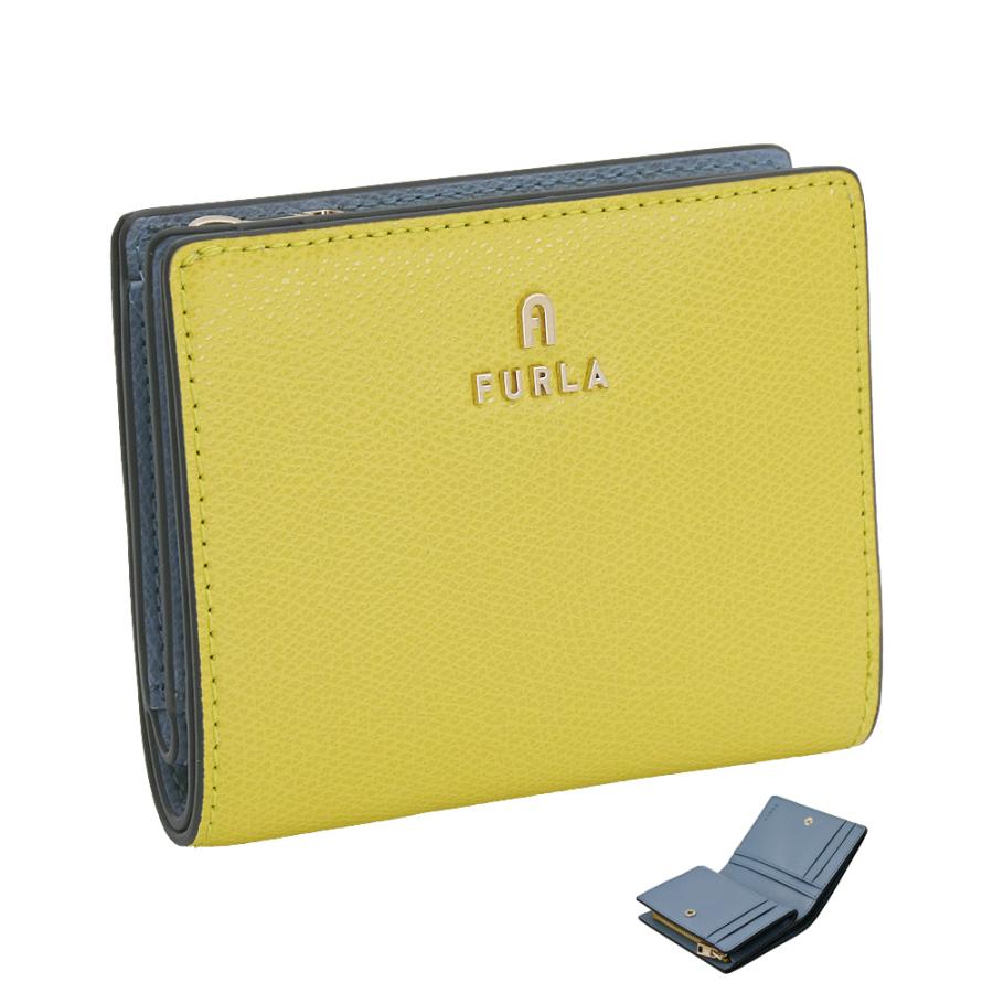 FURLA（フルラ） Furla Camelia コンパクト財布 S MUDEC YELLOW+