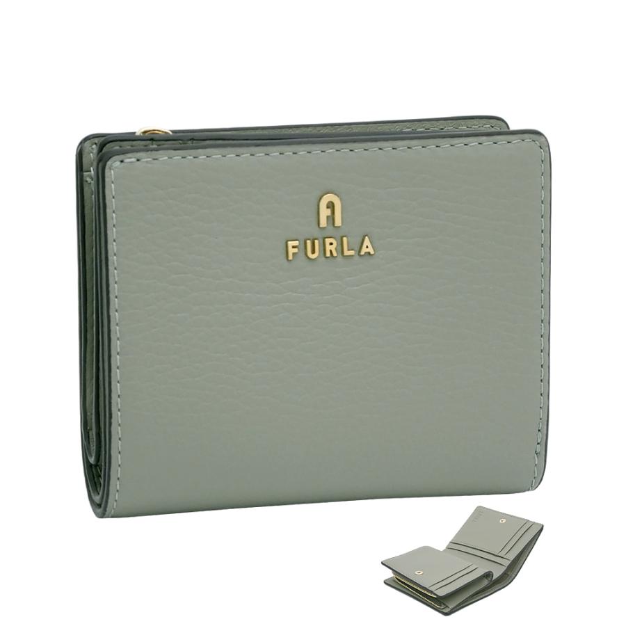FURLA（フルラ） Furla Camelia コンパクト財布 S AGAVE b カーキ