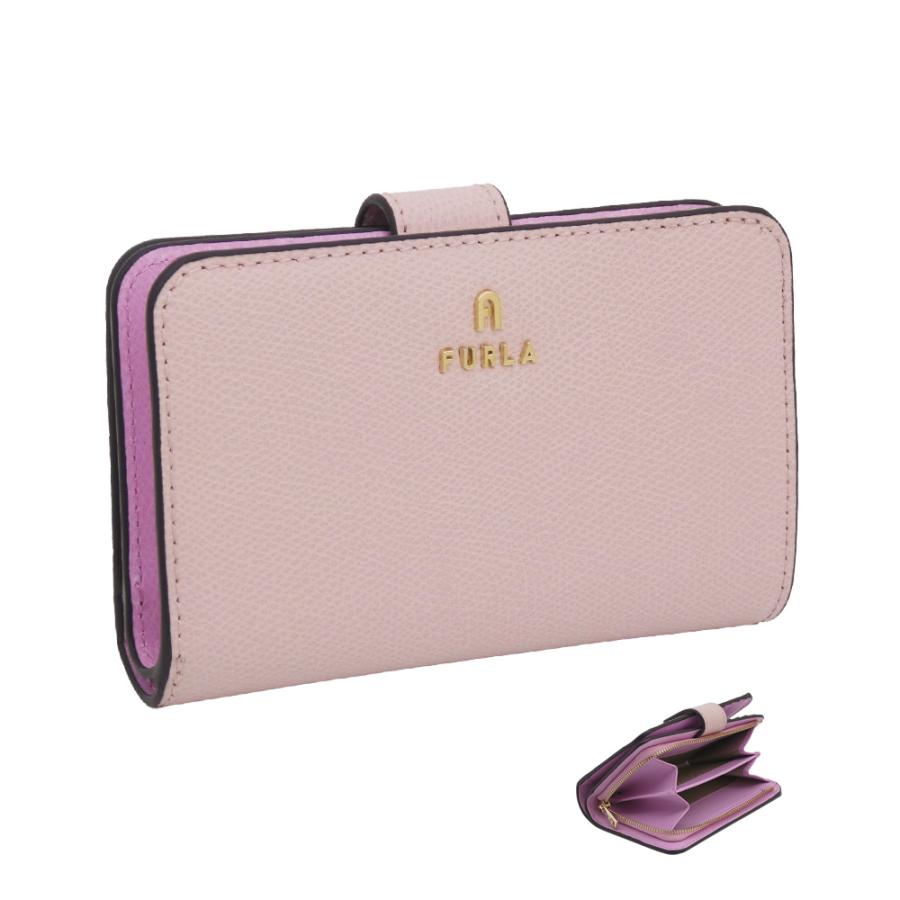 FURLA フルラ Furla Camelia コンパクト財布 M COROLLA+SAKURA int