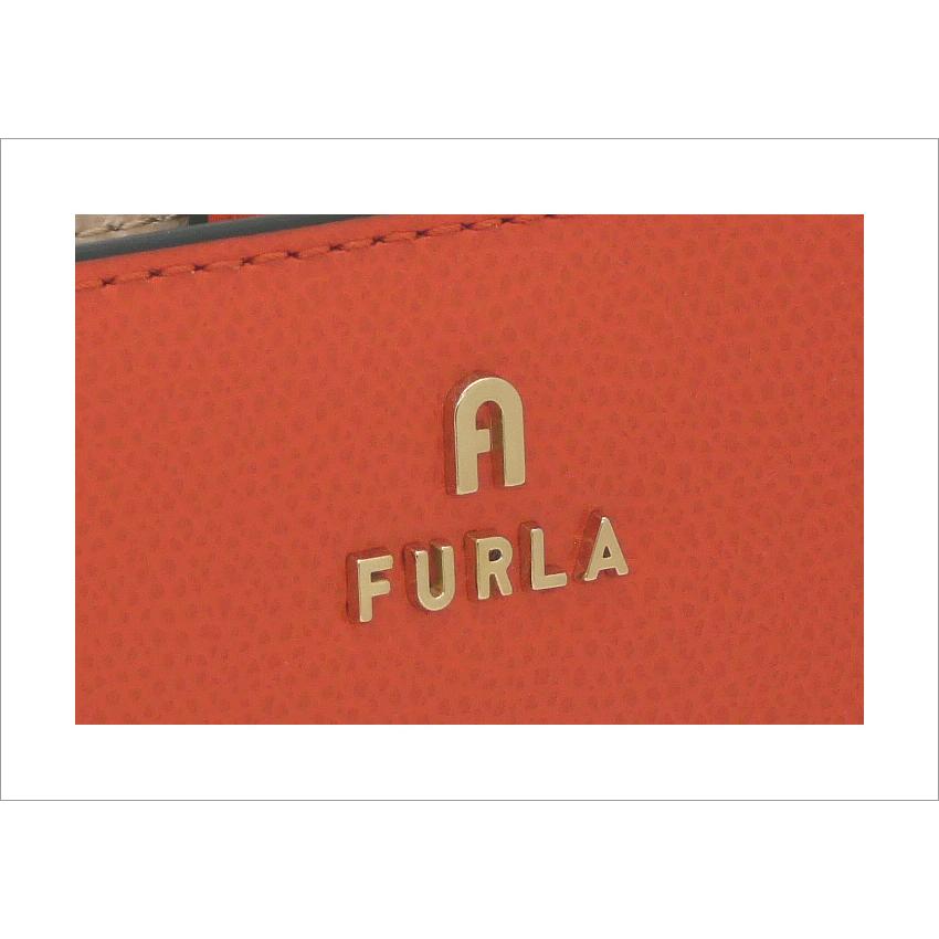 フルラ Furla Camelia コンパクトウォレット Sサイズ Vitamina+Ballerina I Int. オレンジ+ベージュ WP00315_ARE000_1007_2823S カメリア 二つ折り財布｜sorfege｜04