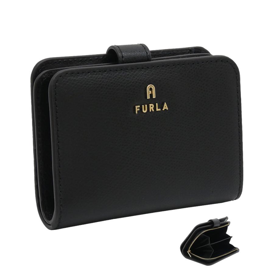 FURLA（フルラ） Furla Camelia コンパクト財布 S NERO ブラック