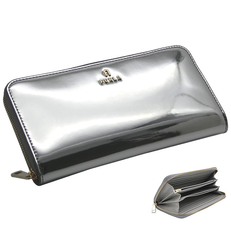 新品 フルラ FURLA 長財布 カメリア ジップアラウンド XL カラーシルバー FURLA（フルラ） Furla Camelia ジップアラウンド XL COLOR SILVER