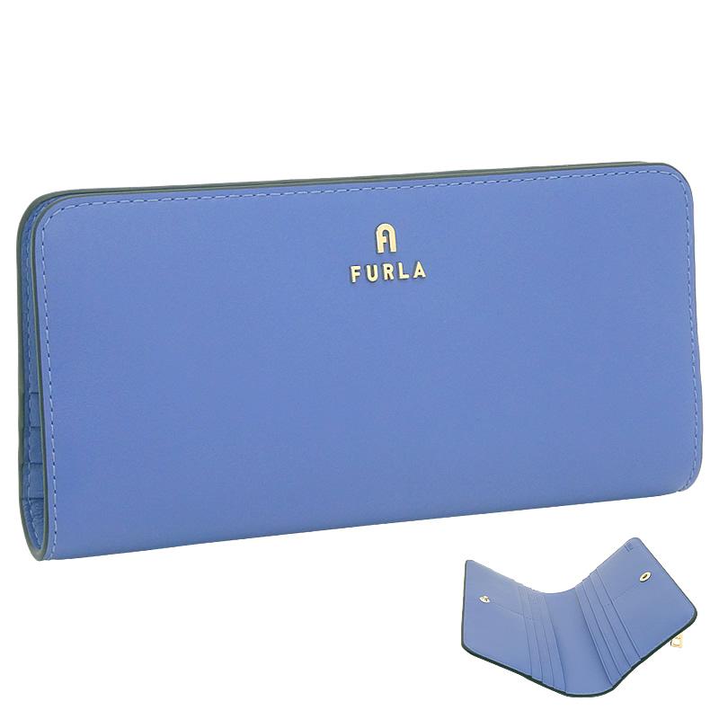 FURLA フルラ Furla Camelia 長財布 XL ORIZZONTE ブルー FURLA フルラ Furla Camelia 長財布 XL ORIZZONTE ブルー