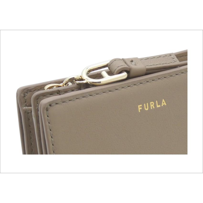FURLA フルラ Furla Nuvola コンパクト財布 S GREIGE グレージュ FURLA フルラ Furla Nuvola コンパクト財布 S GREIGE グレージュ