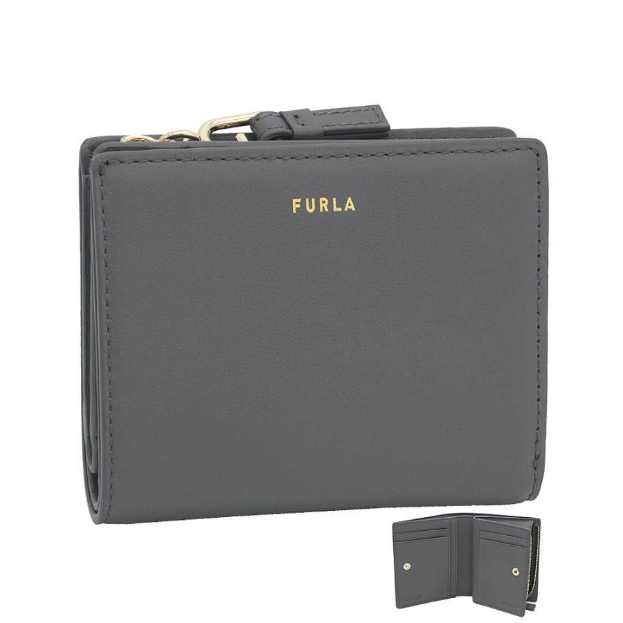 FURLA（フルラ） Furla Nuvola コンパクト財布 S SOIL ダークグレー