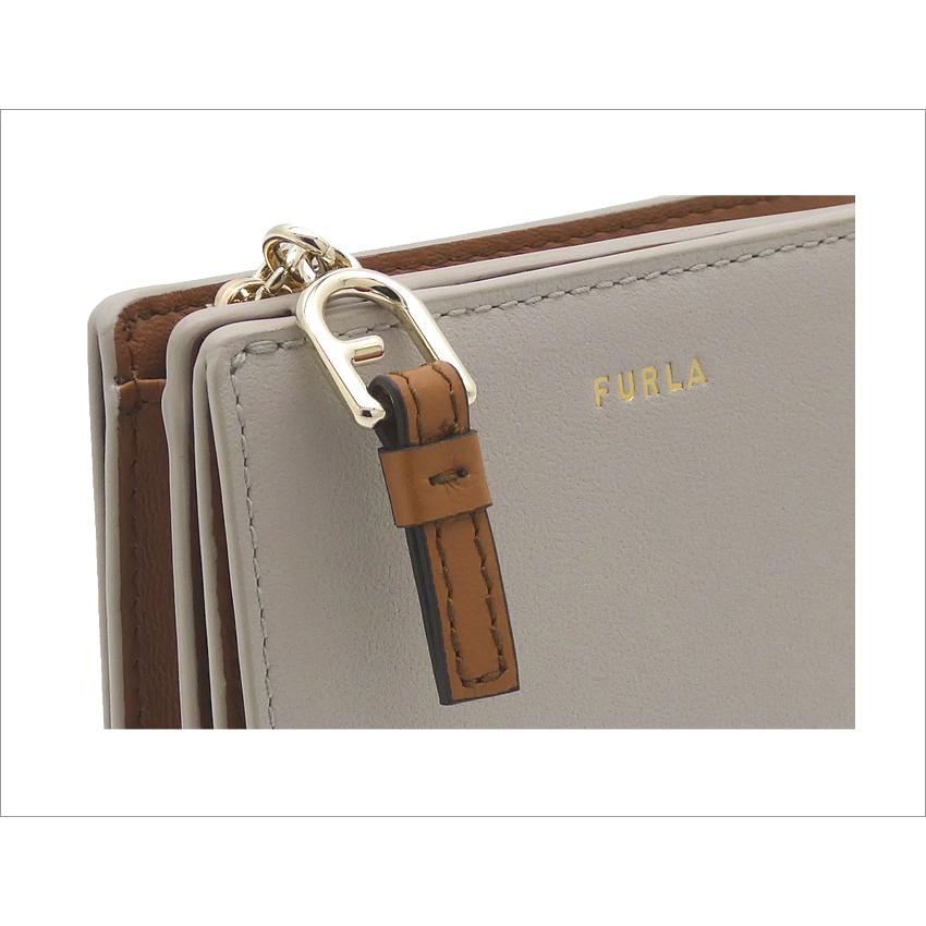 FURLA フルラ Furla Nuvola コンパクト財布 S VANIGLIA+BRANDY+ FURLA フルラ Furla Nuvola コンパクト財布 S VANIGLIA+BRANDY+