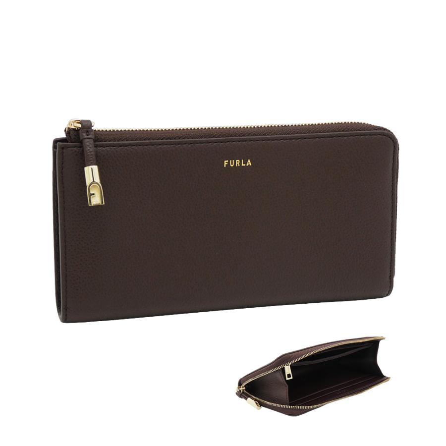 FURLA（フルラ） Furla Goccia ジップアラウンド L ESPRESSO ダーク