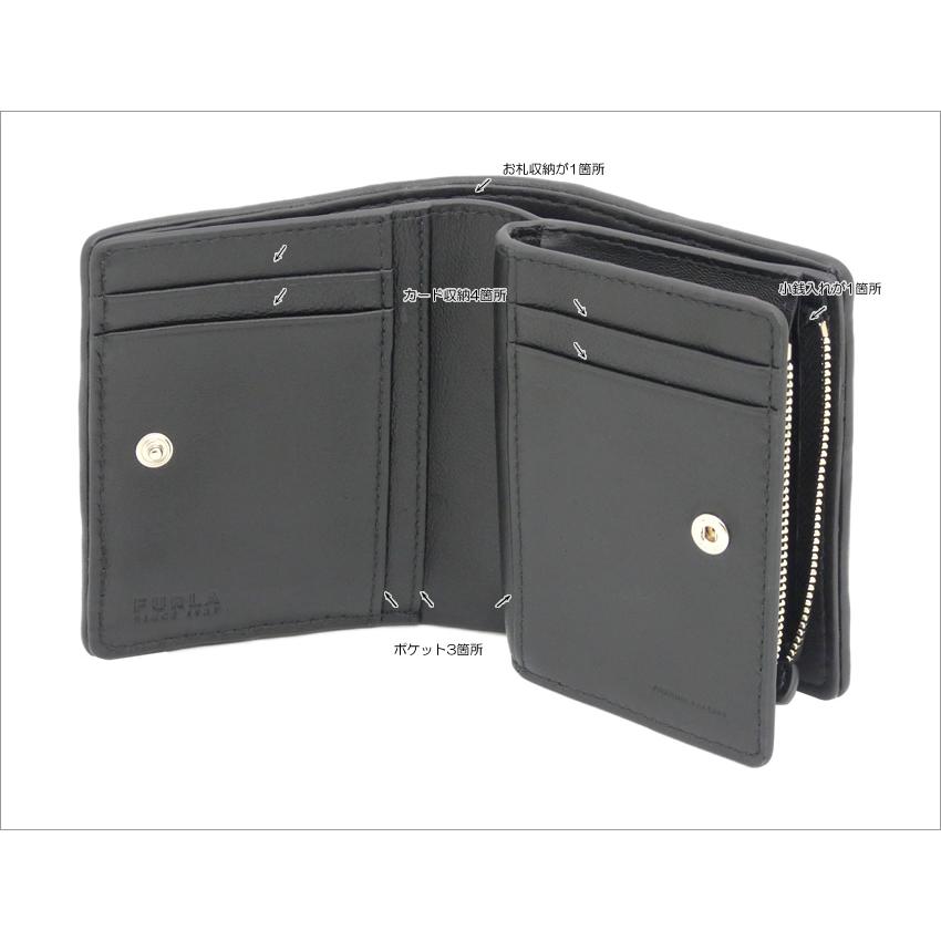 FURLA フルラ Furla Mionido コンパクト財布 S NERO ブラック FURLA フルラ Furla Mionido コンパクト財布 S NERO ブラック