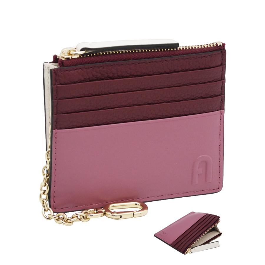FURLA（フルラ） Furla Grazia カードケース S RUBINO+BLUSH PINK+