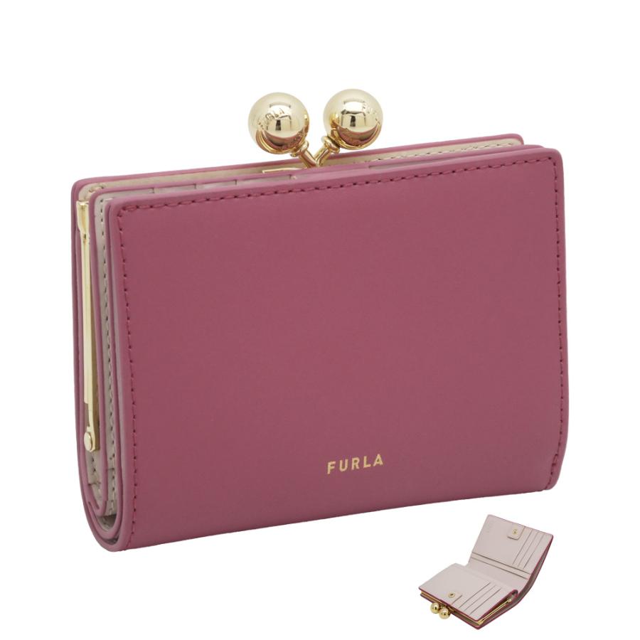 FURLA フルラ Furla Dots コンパクト財布 S BLUSH PINK ピンク
