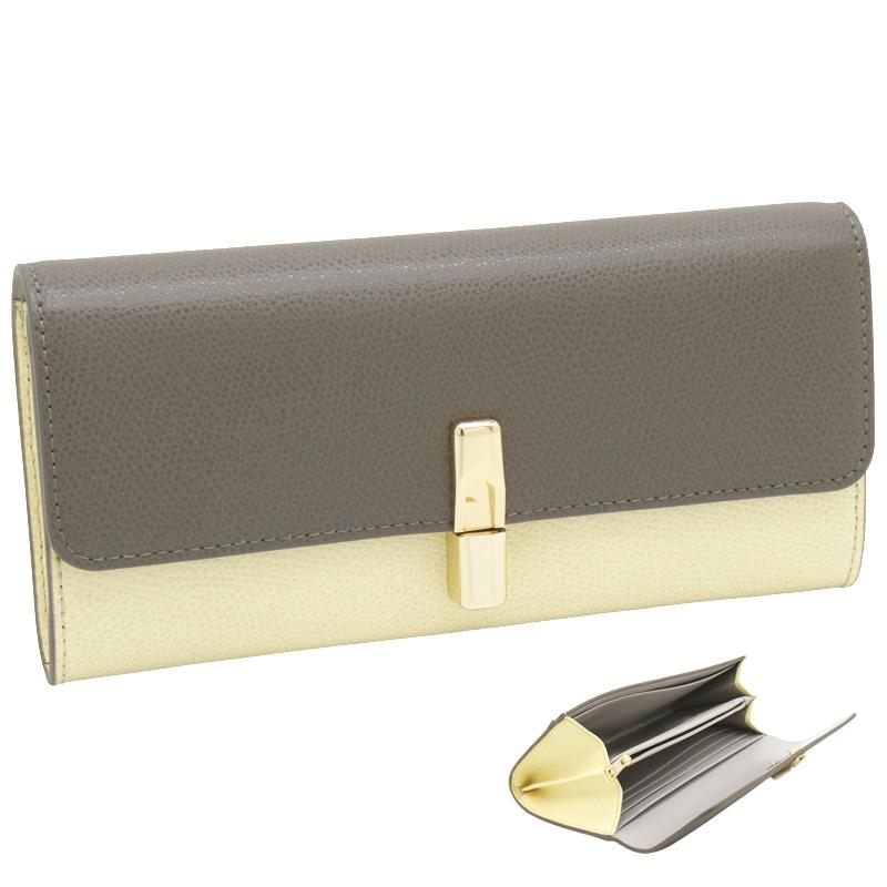 FURLA（フルラ） Furla Iride 長財布 XL MUDDY GRAY+CREMINO 