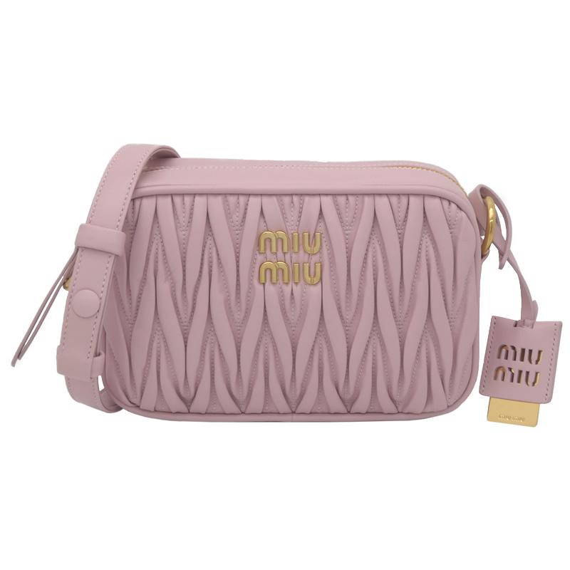 miu ミュウミュウ MIUMIU マテラッセレザー ショルダーバッグ miu ミュウミュウ MIUMIU マテラッセレザー ショルダーバッグ