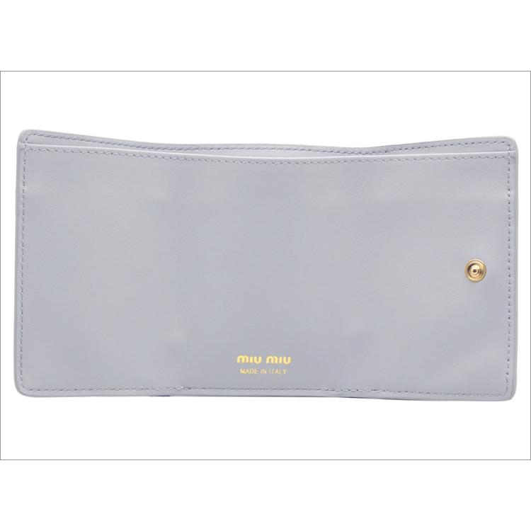 miu ミュウミュウ MIUMIU エンボスロゴレザー 財布 miu ミュウミュウ MIUMIU エンボスロゴレザー 財布