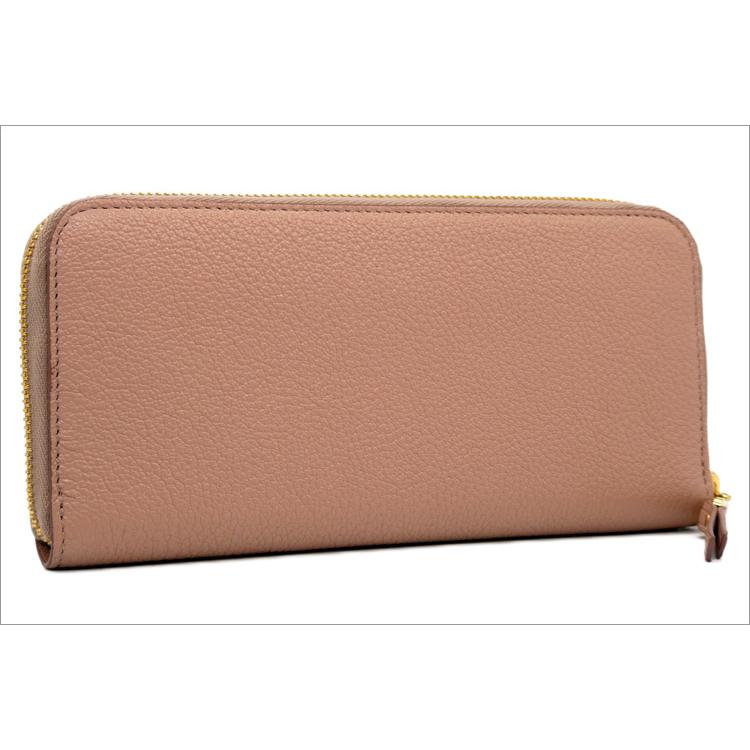 miu miu（ミュウミュウ） マドラスレザー 財布 ジップアラウンド