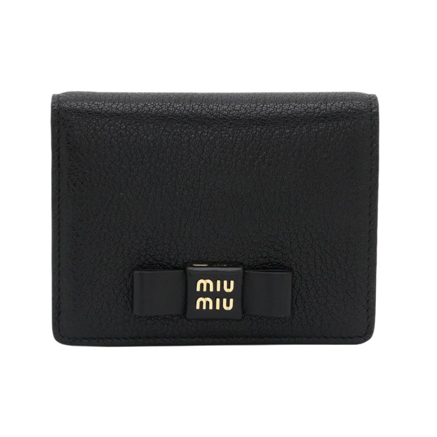 miu ミュウミュウ MIUMIU マドラスフィオッコ レザー財布 miu ミュウミュウ MIUMIU マドラスフィオッコ レザー財布