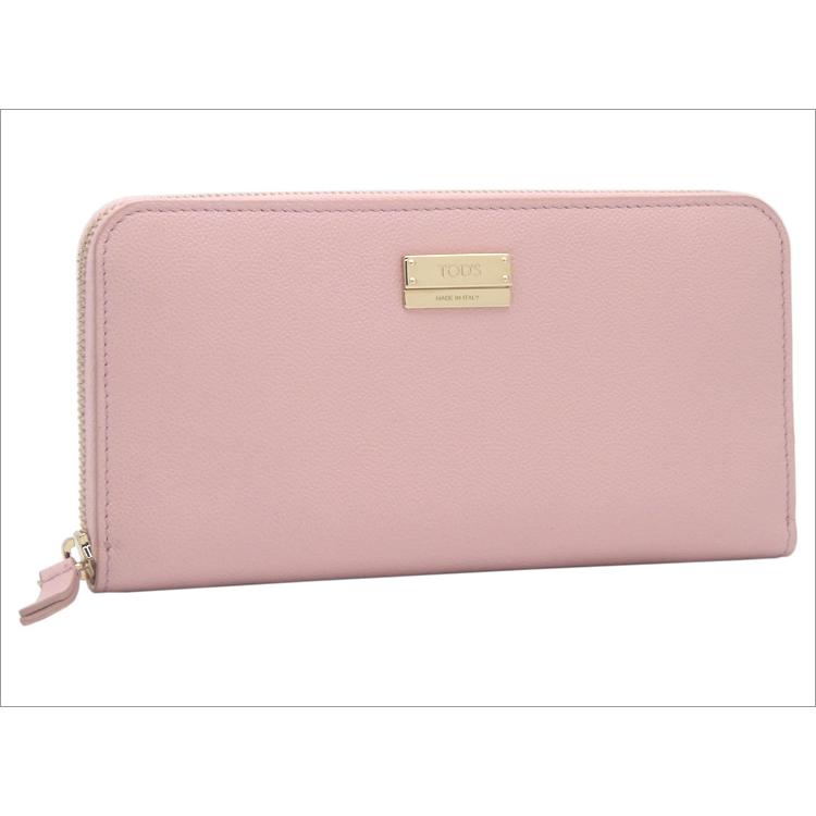TOD'S トッズ ラウンドファスナー レザー ウォレット 長財布 TOD'S トッズ ラウンドファスナー レザー ウォレット 長財布