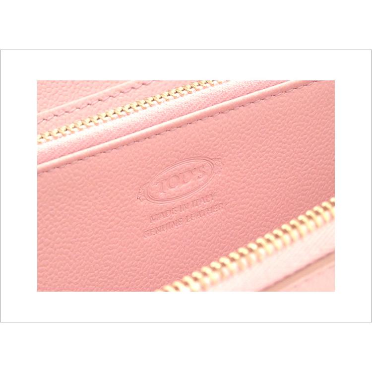 TOD'S トッズ ラウンドファスナー レザー ウォレット 長財布 TOD'S トッズ ラウンドファスナー レザー ウォレット 長財布