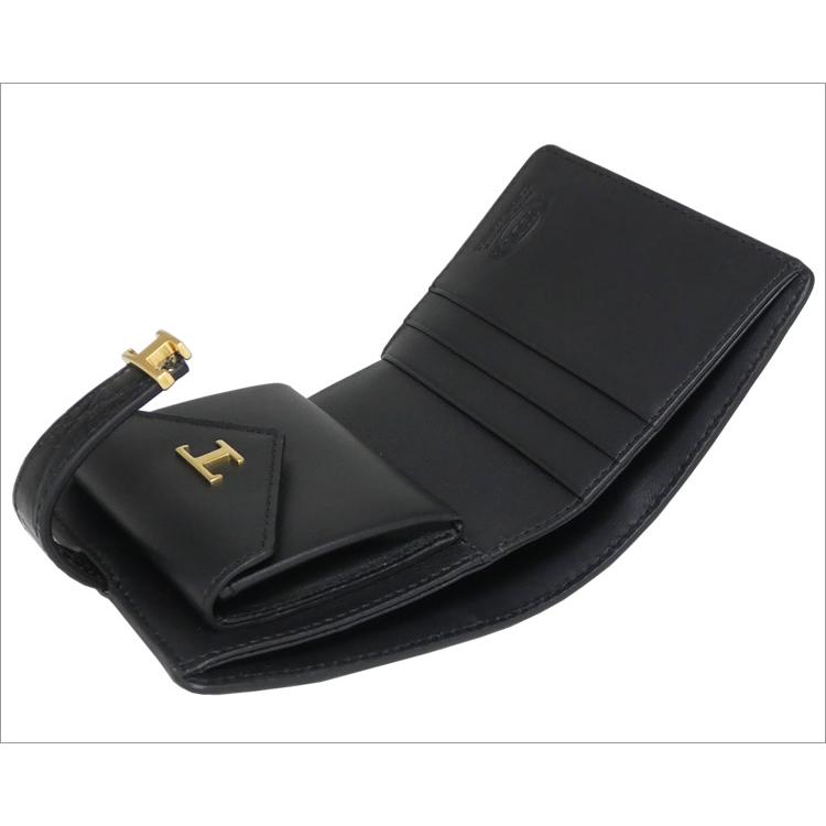 TOD'S トッズ tods ミニ レザー ウォレット 二つ折り 財布 TOD'S トッズ tods ミニ レザー ウォレット 二つ折り 財布