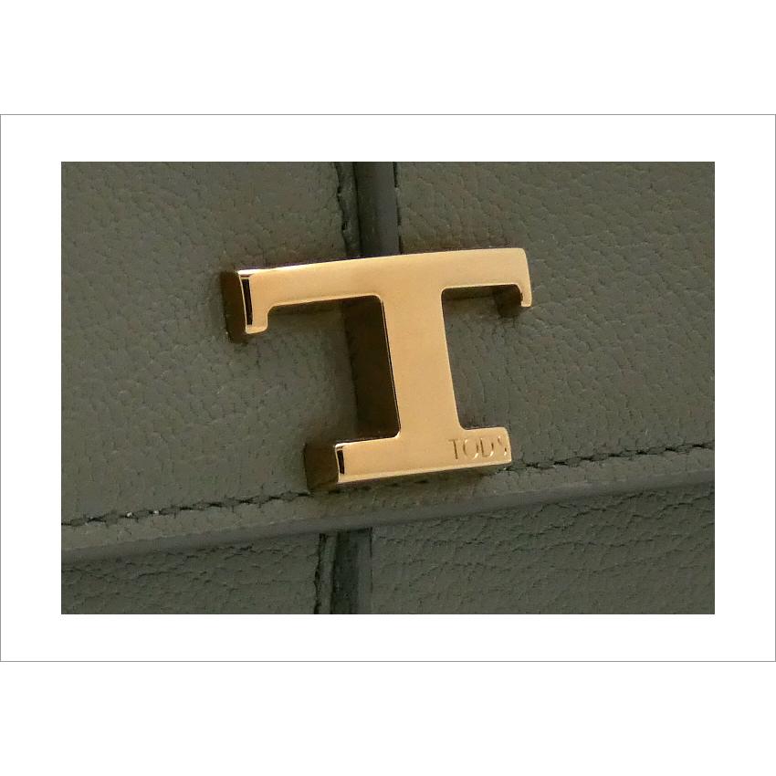 TOD'S トッズ T タイムレス レザー ウォレット TOD'S トッズ T タイムレス レザー ウォレット