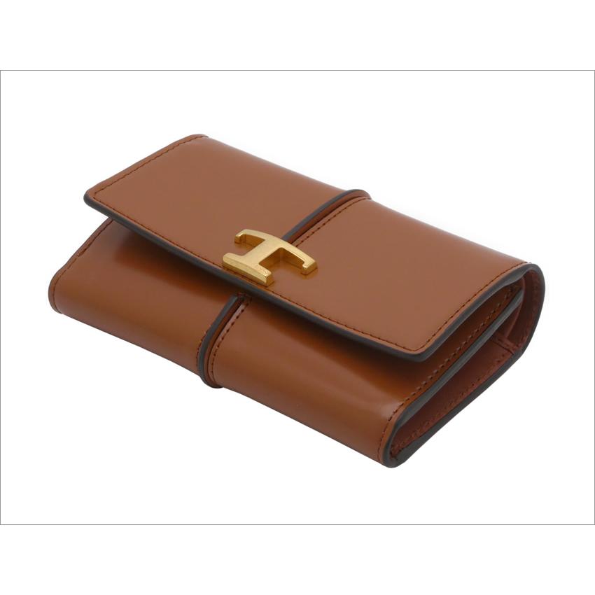 TOD'S トッズ T タイムレス レザー ウォレット TOD'S トッズ T タイムレス レザー ウォレット