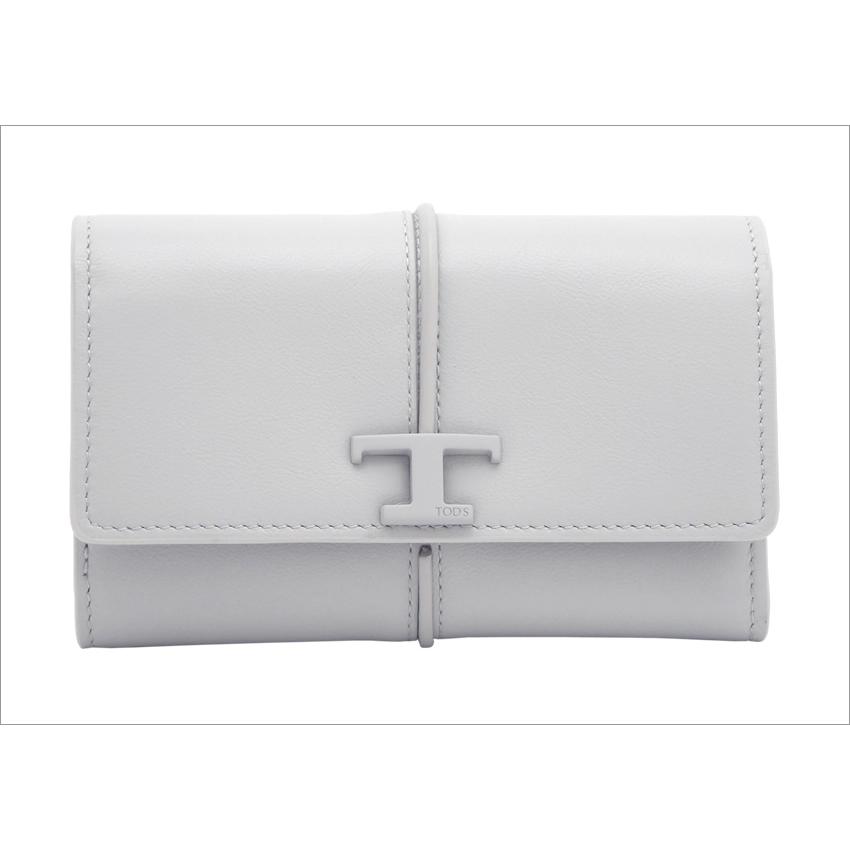 TOD'S トッズ T タイムレス レザー ウォレット
