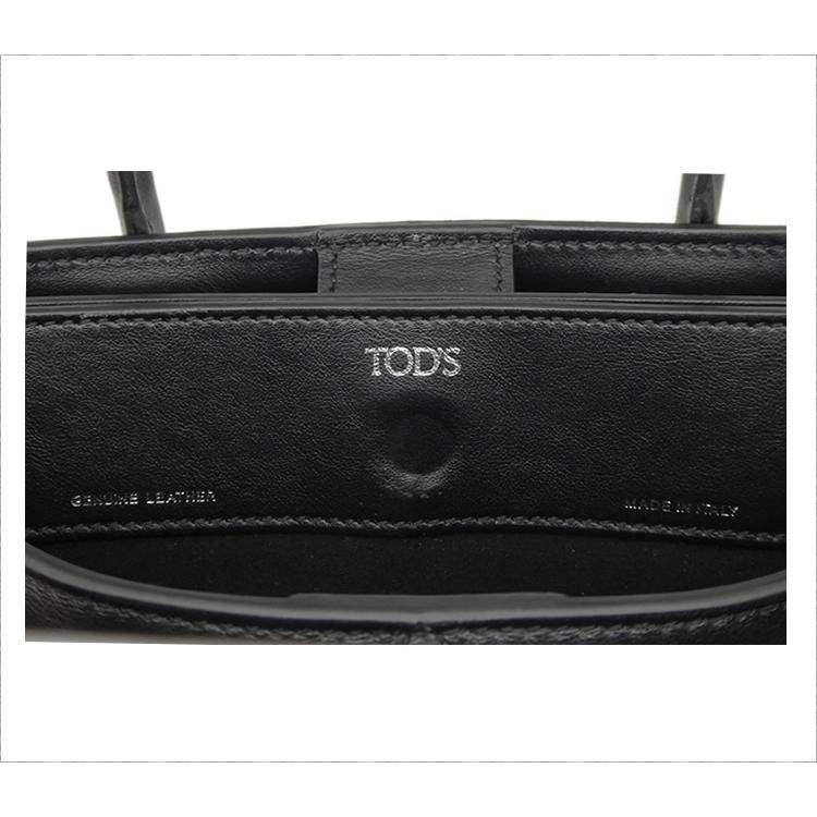 トッズ TOD'S ホリー バッグ ミニ XBWAONA0100RORB999 レザー製 ショルダーバッグ ショッピング バッグ ミニ トート  2WAY ブラック レディース