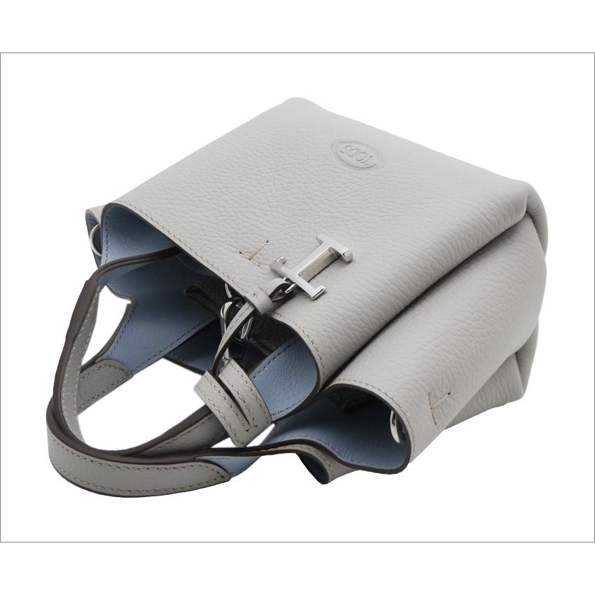 【美品 】TOD'S トッズ レザー バッグ マイクロ ブルーグレー TOD'S トッズ レザー バッグ マイクロ XBWAPAFL000QRI4L15