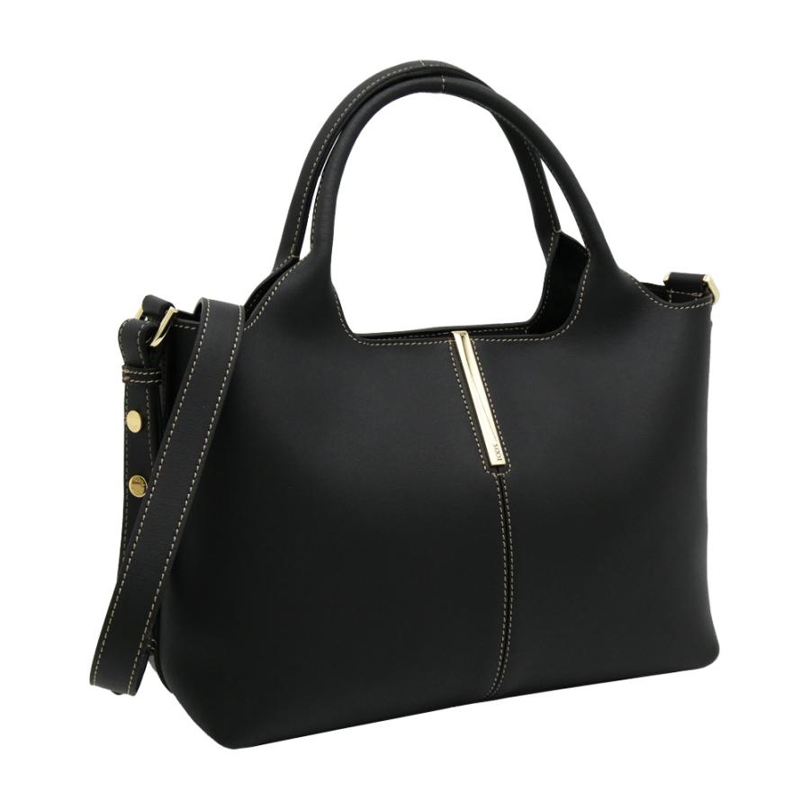 ぼんさばどぅ トッズ TOD'S TODS ショルダーバッグ XBWAPAFL000 QRI （B999/ブラック