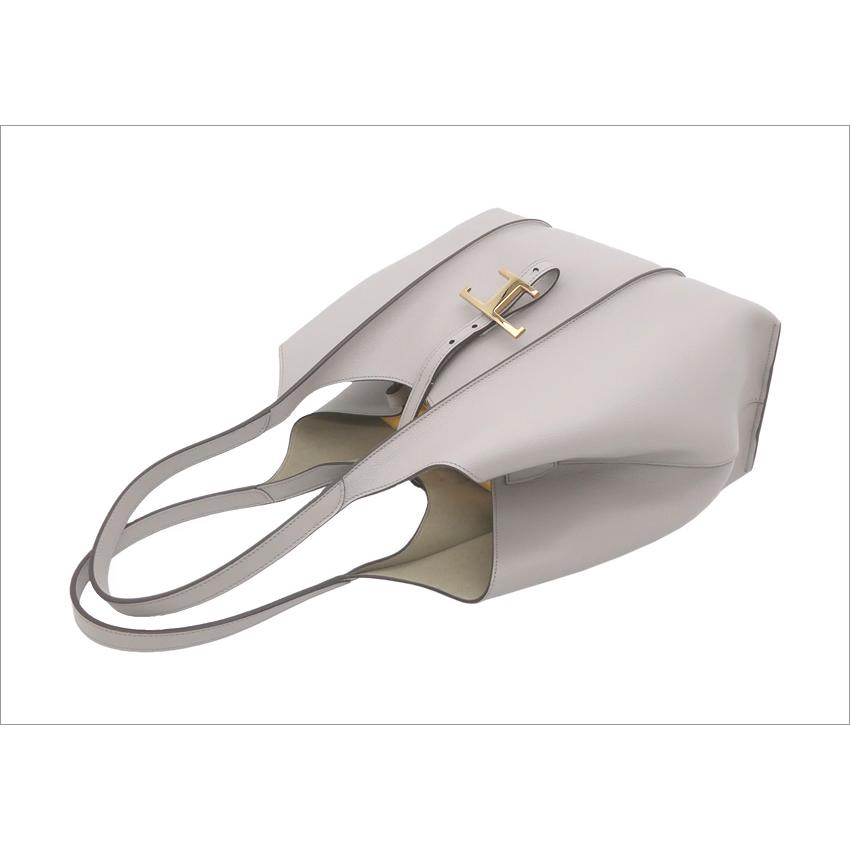 TOD'S トッズ T タイムレス レザー ショッピングバッグ スモール