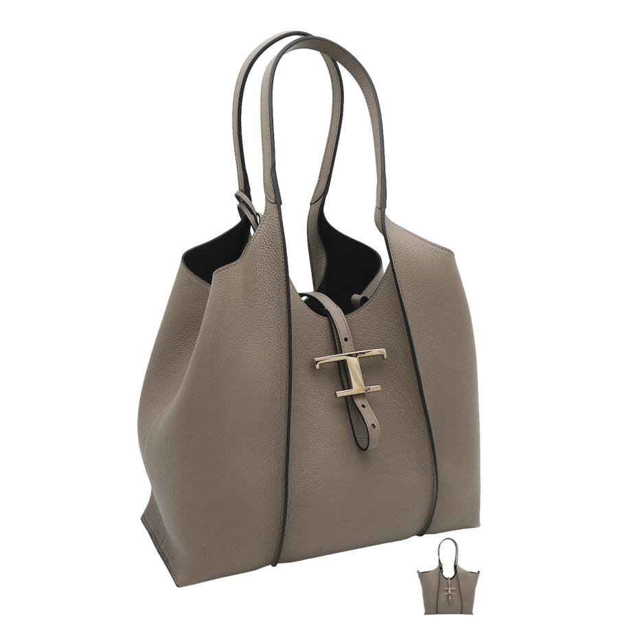 TOD'S（トッズ） TOD'S T タイムレス レザー ショッピング バッグ