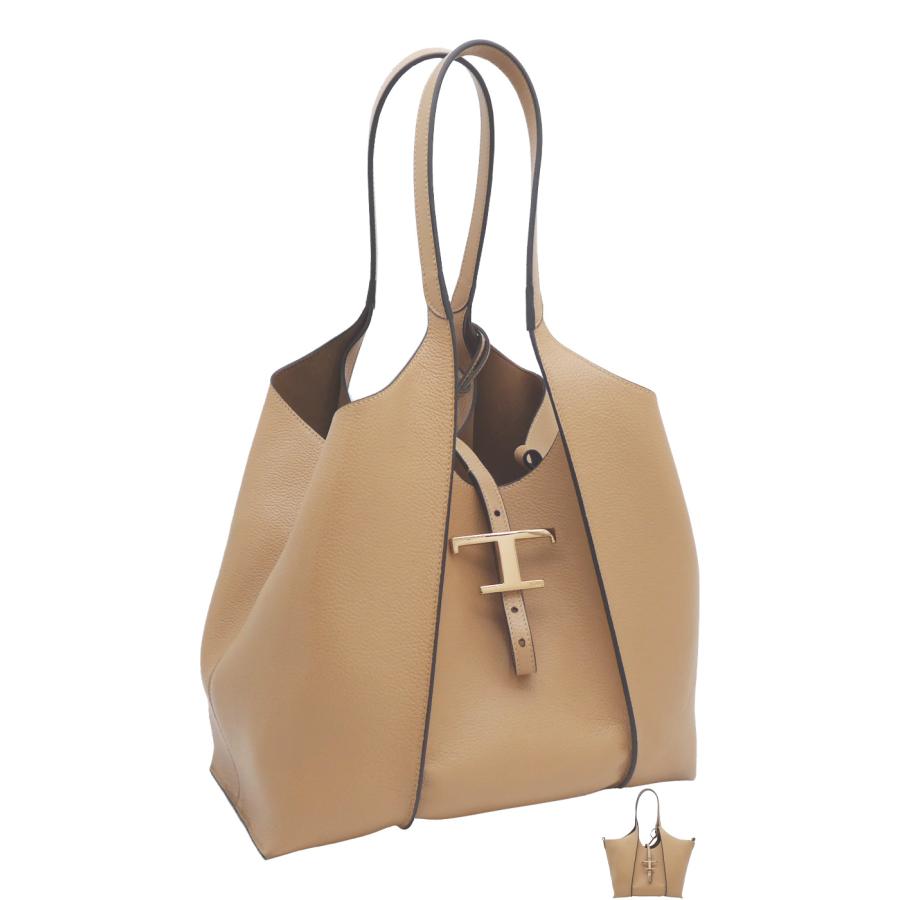 TOD'S（トッズ） TOD'S T タイムレス レザー ショッピングバッグ
