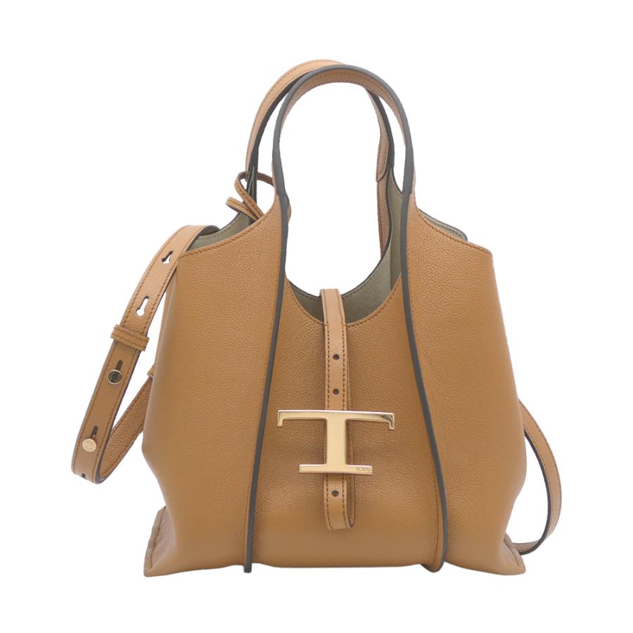 TOD'S トッズ T タイムレス レザー ショッピング バッグ ミニ TOD'S トッズ T タイムレス レザー ショッピング バッグ ミニ