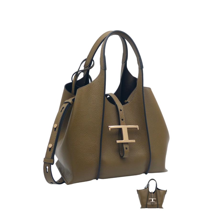 TOD'S（トッズ） TOD'S T タイムレス レザー ショッピング バッグ ミニ
