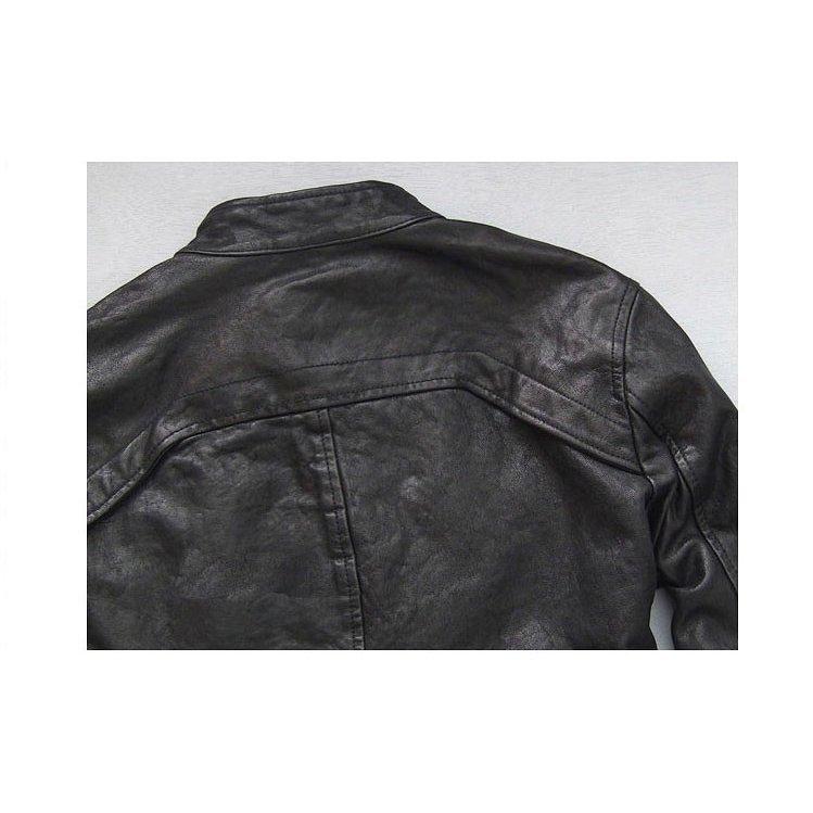 安い割引 メンズ 本革ジャケット ライダースジャケット フライトジャケット 秋用アウター ヴィンテージ調 革ジャン 羊革 ライダース スリム 本革ジャケット メンズ 革ジャン 羊革 ライダース スリム ジャケット